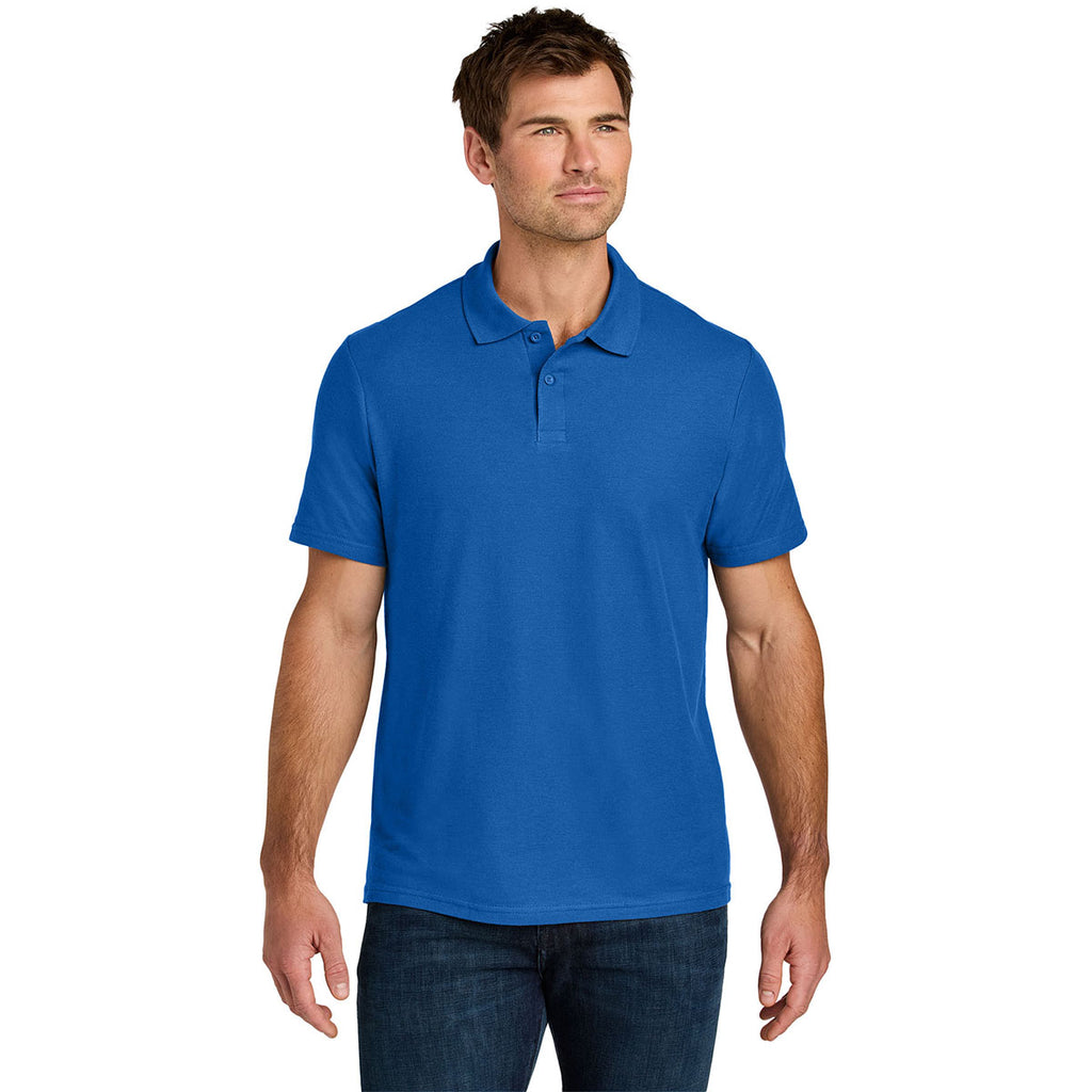 Gildan Men's Royal Softstyle Pique Polo