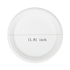 iPromotionPro White Disposable Paper Plates