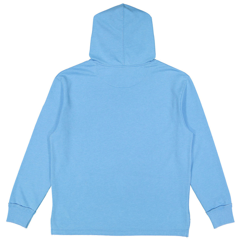 LAT Unisex Washed Tradewind Vintage Wash Fleece Hooded Sweatshirt