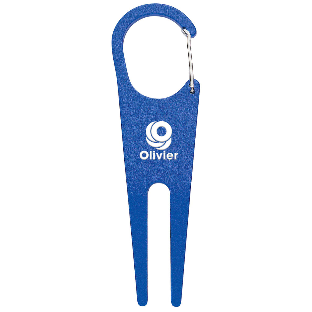 Hit Blue Aluminum Divot Tool With Ball Marker