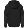 Dri Duck Men's Black Mission Quarter-Zip Hooded Pullover