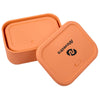 Leed's Melon Silicone Food Storage Box with Air Valve Set - 24 oz and 44 oz