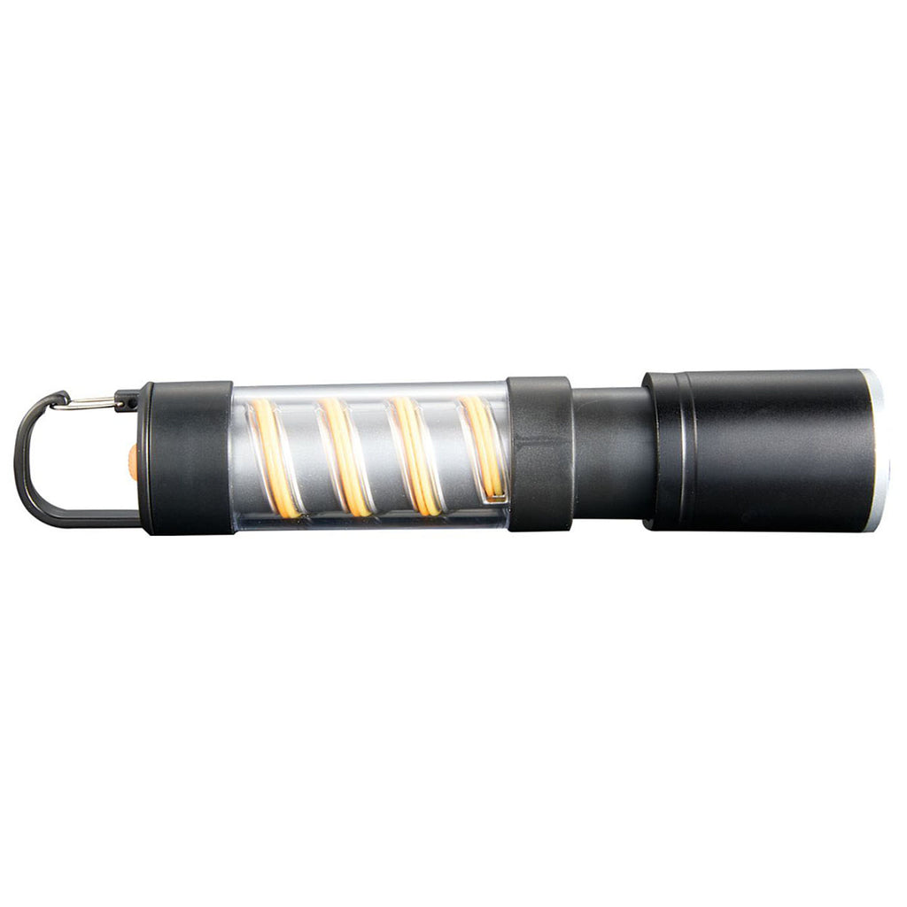 Leed's Black Hanging Spiral Filament Lantern Flashlight
