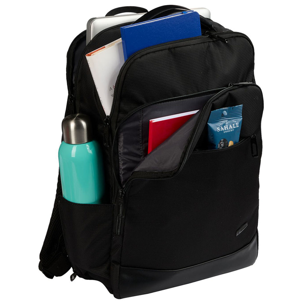 High Sierra Black Recycled Armagh Backpack