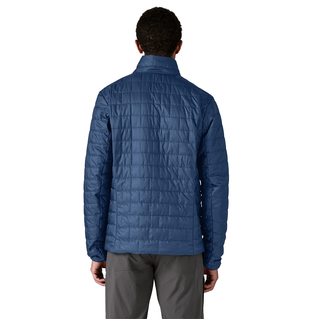Patagonia Men's Clement Blue Nano Puff Jacket