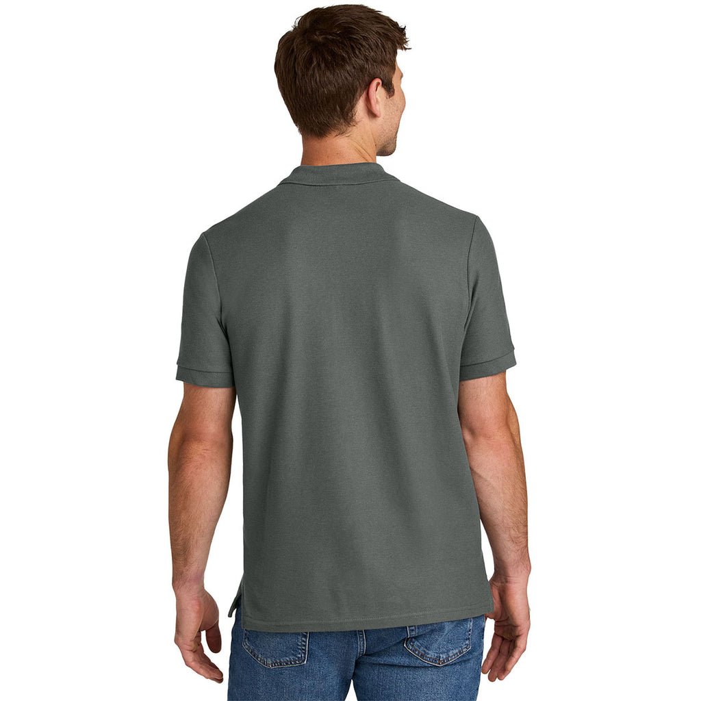 Gildan Men's Charcoal Hammer Pique Polo