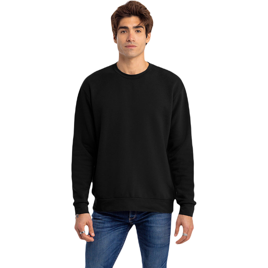 Next Level Apparel Unisex Black Santa Cruz Sweatshirt