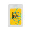 Hit Frosted Clear .66 Oz. Card Shape Hand Sanitizer