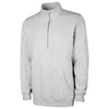 Charles River Men's Heather Grey Willow Half Zip Sweatshirt