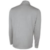 Charles River Men's Light Grey Heather Vista Tri-Blend Quarter Zip