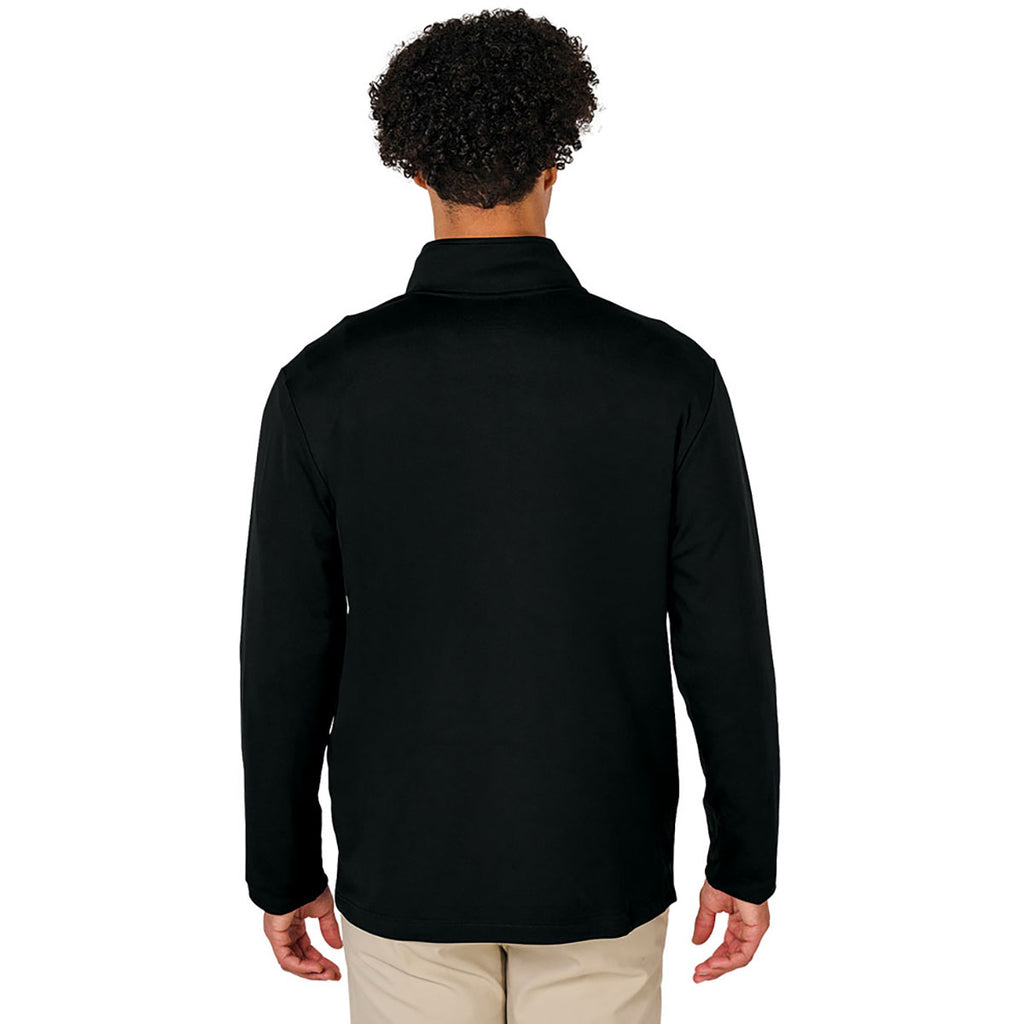 Charles River Men's Black Nu Fitness Quarter Zip
