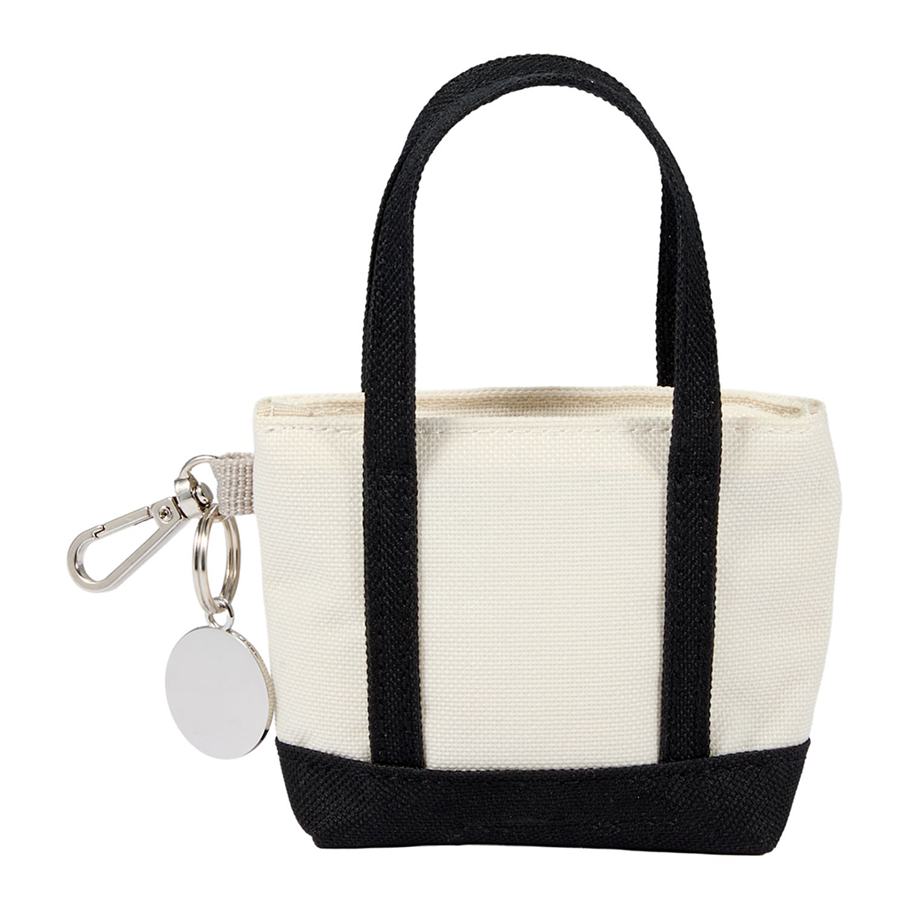 Leed's Navy Mini Tote Bag Charm