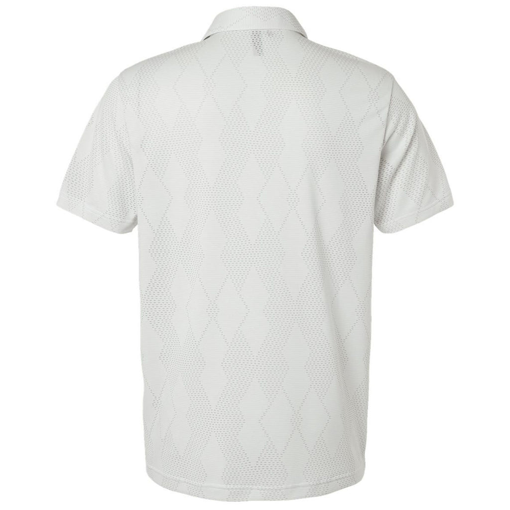 Adidas Men's White Ultimate Textured Polo