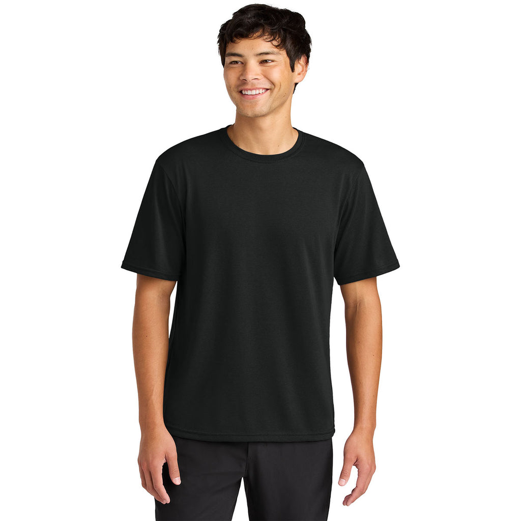 A4 Men's Black Softek Short Sleeve Tee