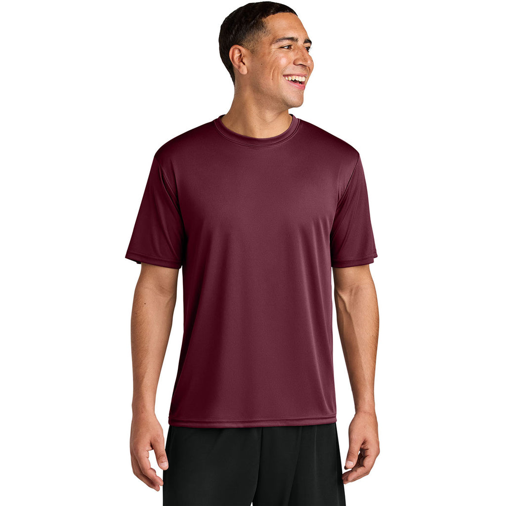 A4 Men's Cardinal Cooling Performance Short Sleeve Tee