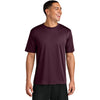 A4 Men's Maroon Cooling Performance Short Sleeve Tee