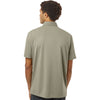 Adidas Men's Silver Pebble Button-Down Short Sleeve Shirt