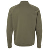 Adidas Men's Olive Strata Club Quarter Zip Pullover