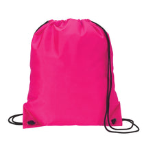 Good Value Neon Pink Drawstring Sport Pack