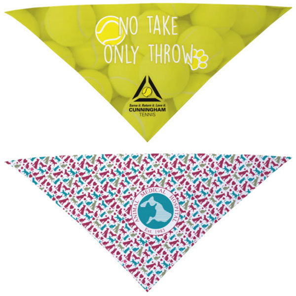 SnugZ White - Dye Sublimated Dye-Sublimated Pet Bandana