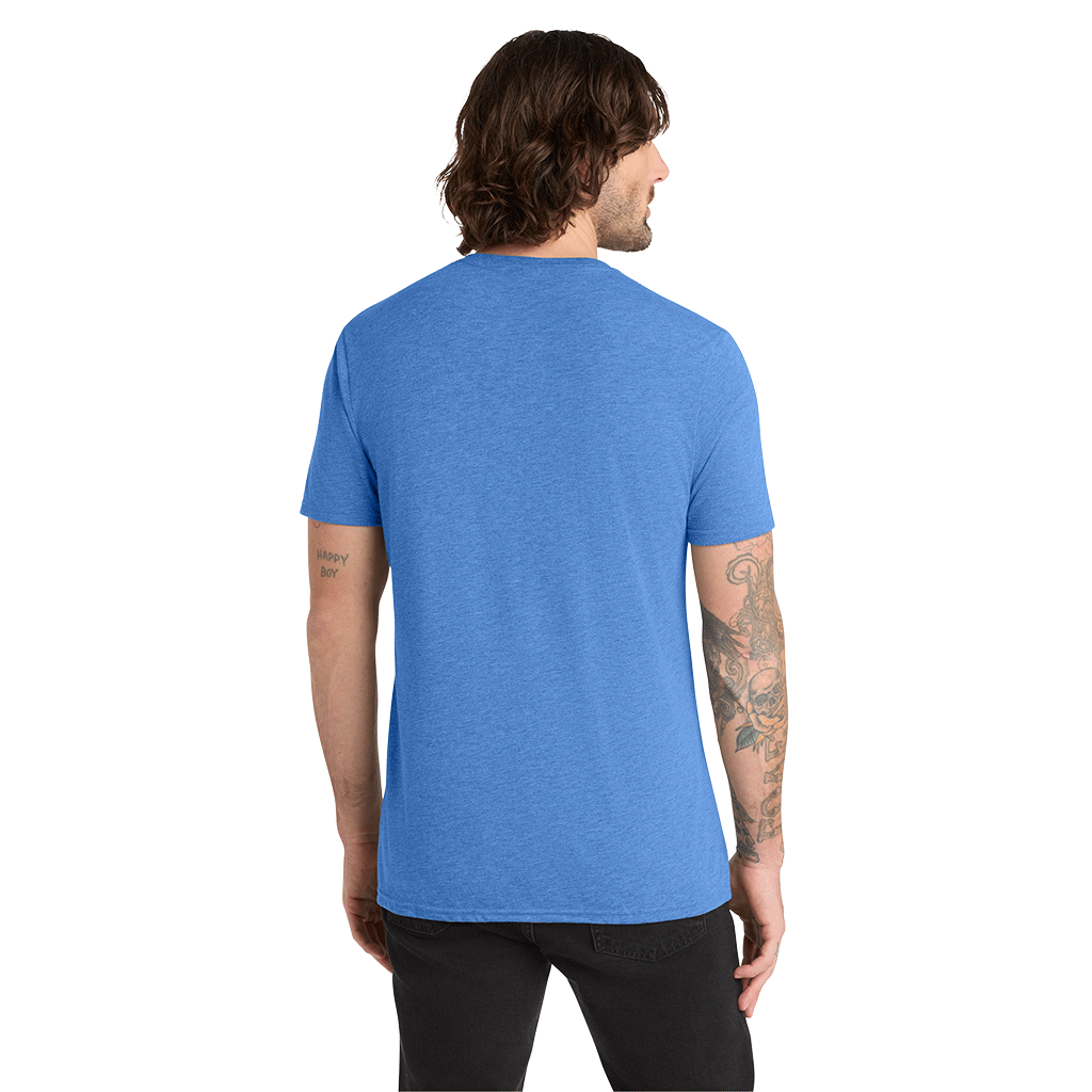 Allmade Unisex Azure Blue Tri-Blend Tee