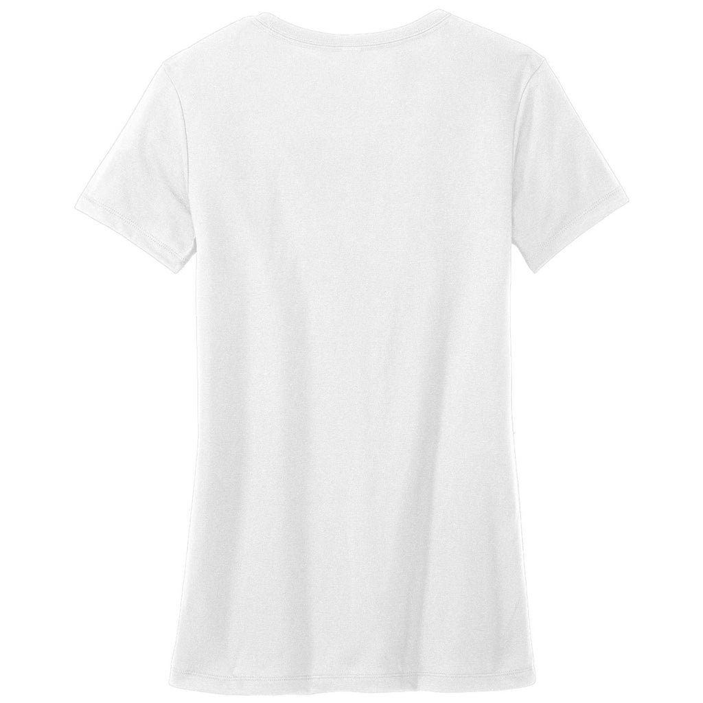 Allmade Women's Bright White Tri-Blend Tee