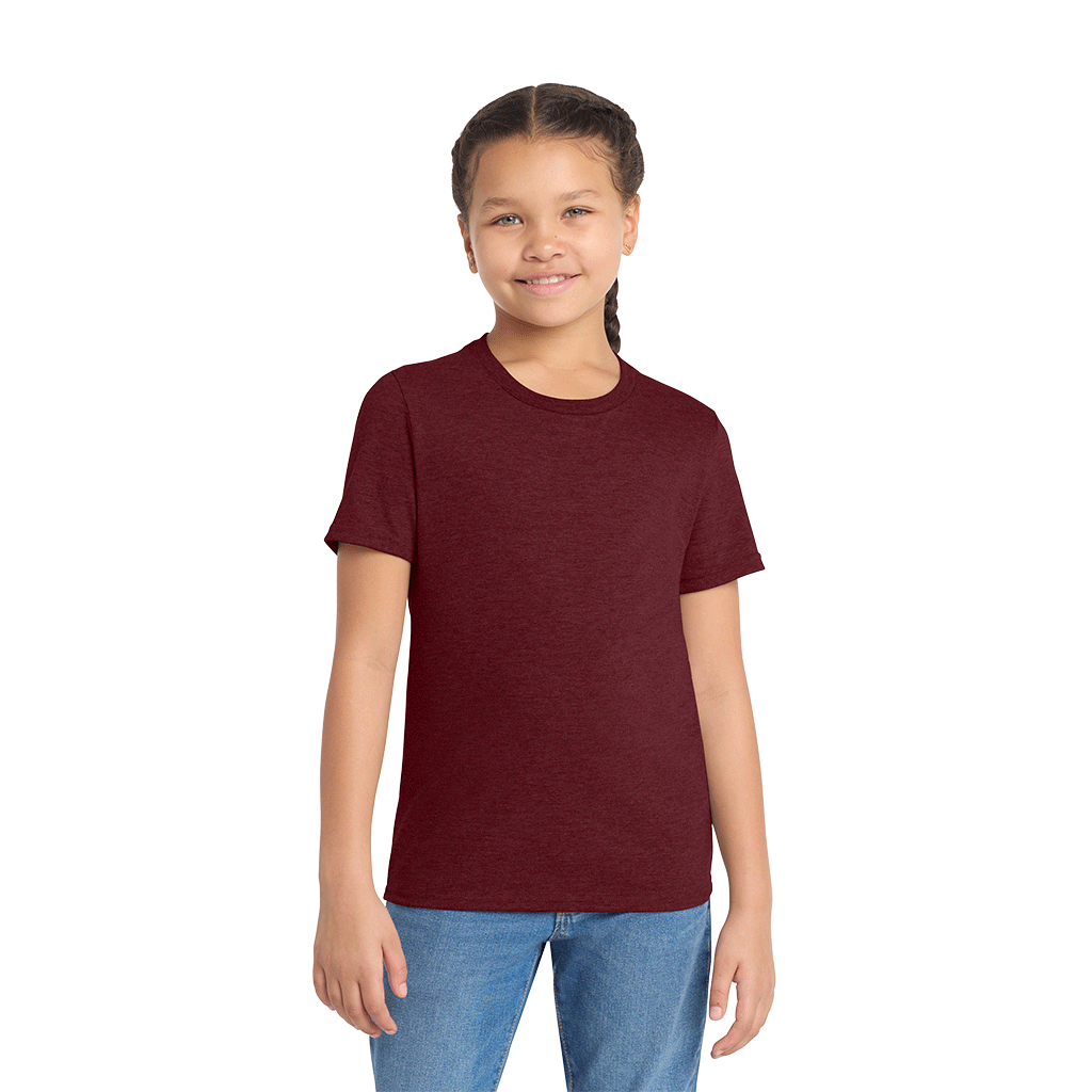 Allmade Youth Vino Red Tri-Blend Tee