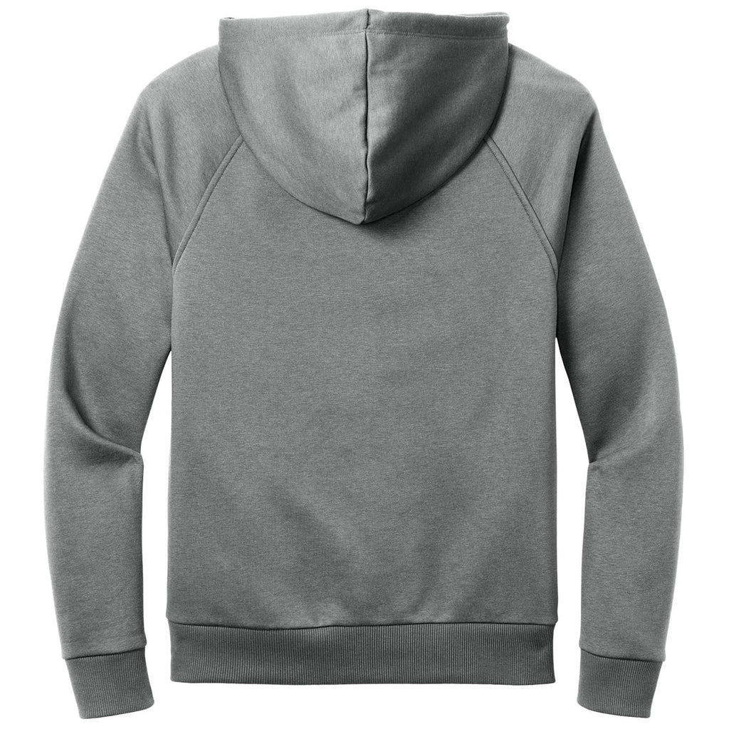 Allmade Unisex Aluminum Grey Heather Organic CVC Fleece Pullover Hoodie