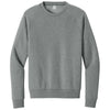 Allmade Unisex Aluminum Grey Heather Organic CVC Fleece Crewneck Sweatshirt