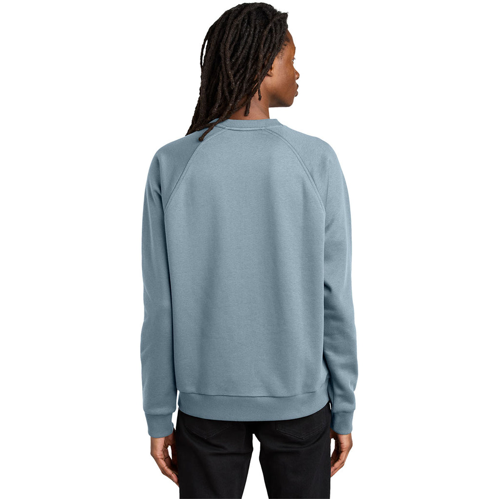 Allmade Unisex I Like You Blue Organic CVC Fleece Crewneck Sweatshirt