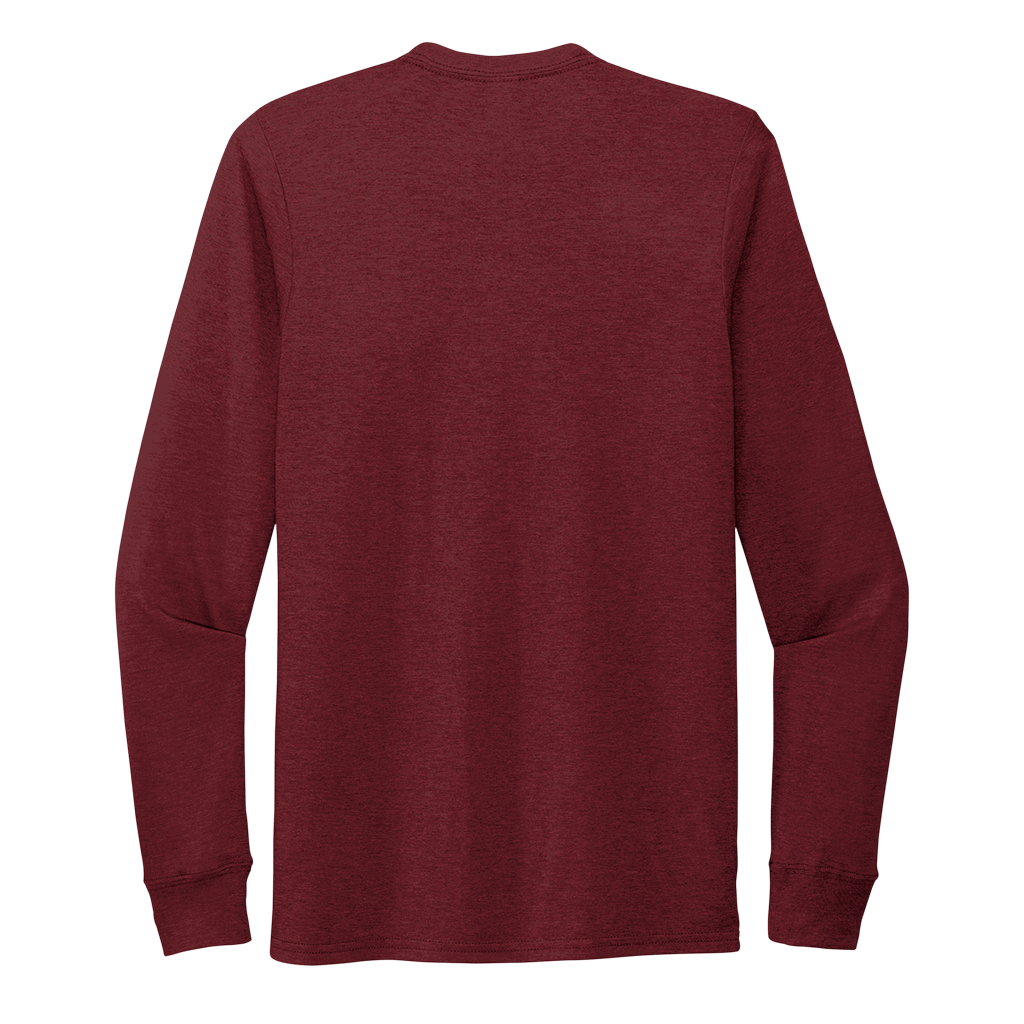 Allmade Unisex Vino Red Tri-Blend Long Sleeve Tee
