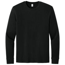 Allmade Unisex Deep Black Long Sleeve Organic Cotton Tee