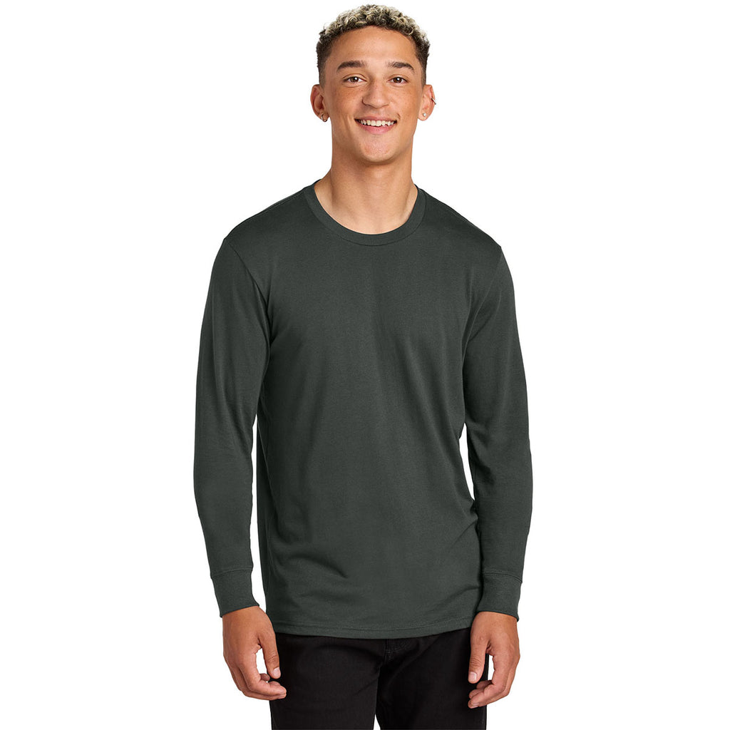 Allmade Unisex Terrain Grey Long Sleeve Organic Cotton Tee