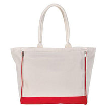 Atchison Red Yoga Retreat Cotton Tote