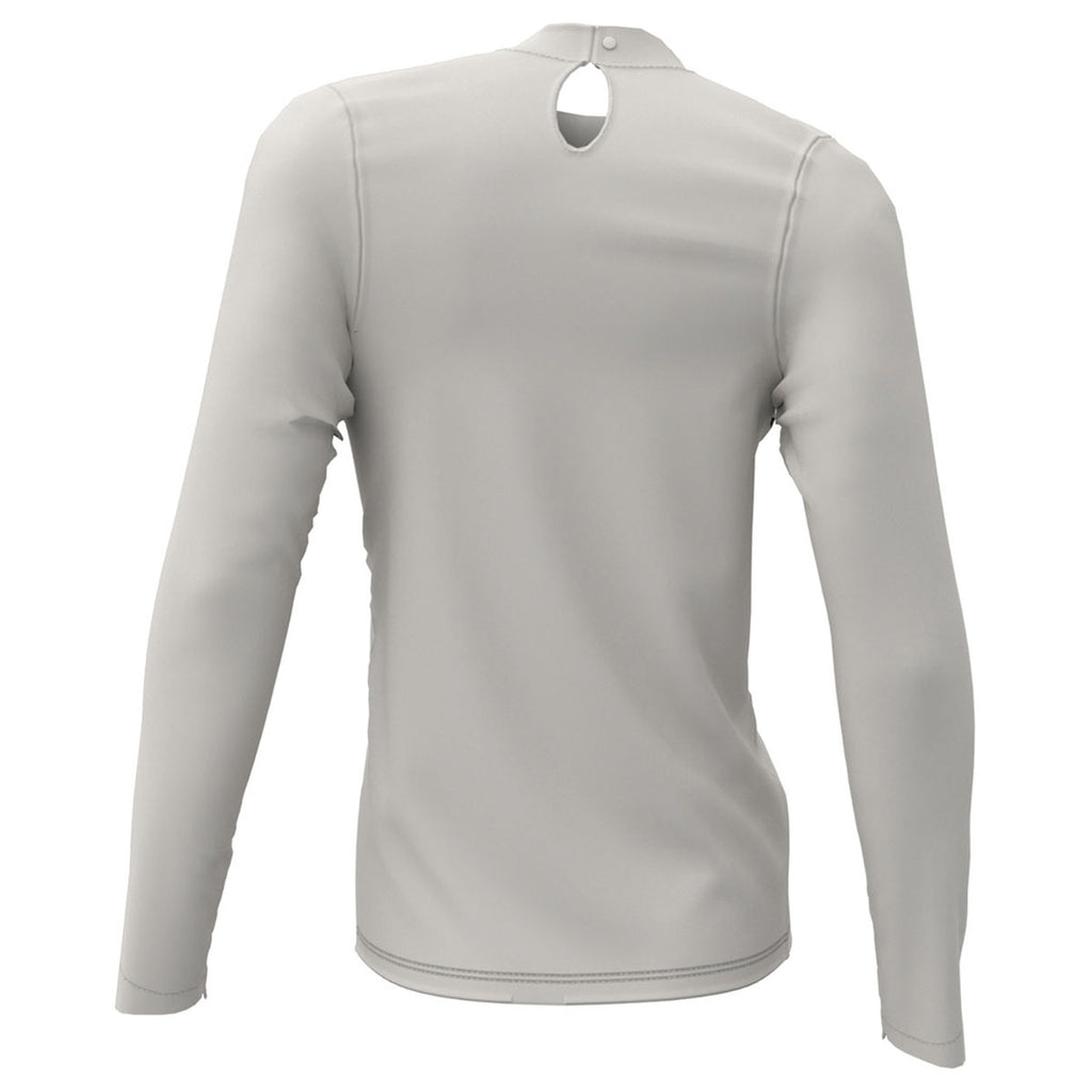 A. PUTNAM Women's Cream Long Sleeve Keyhole Top