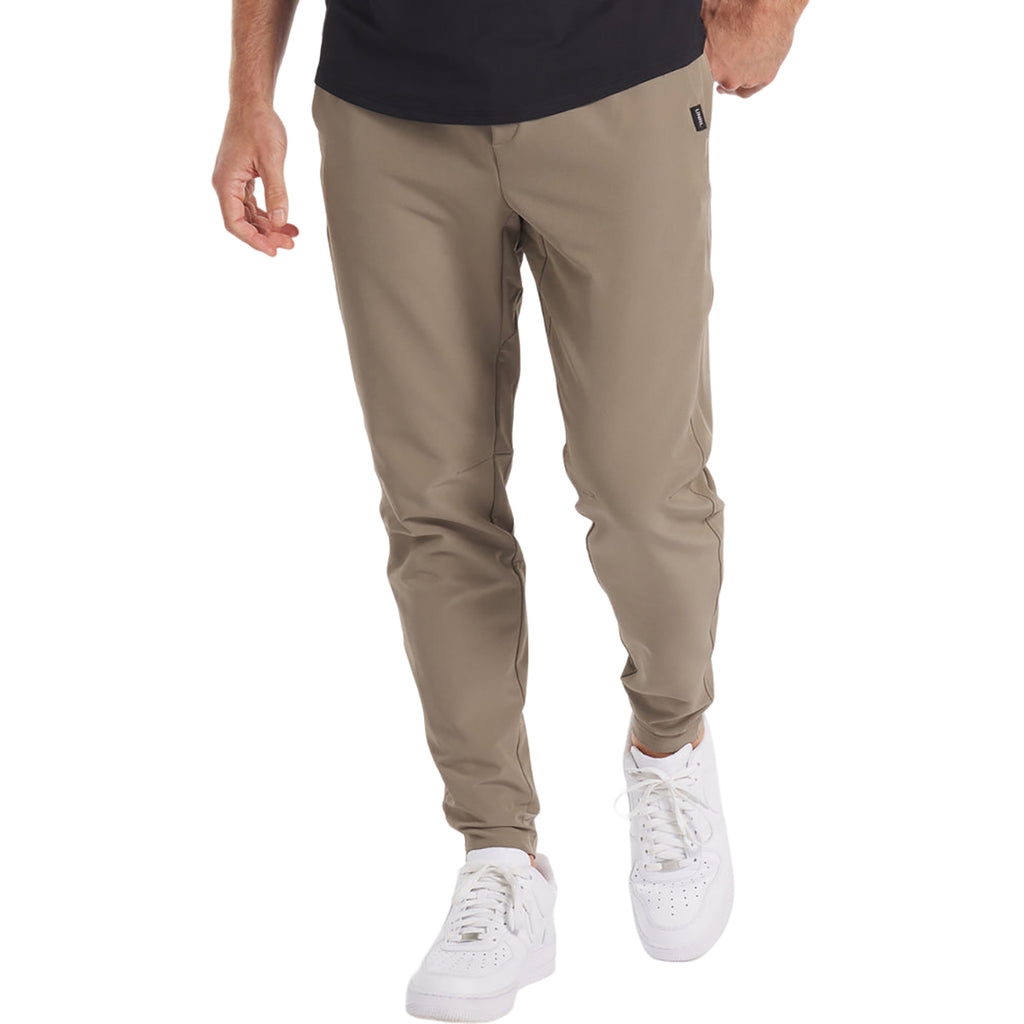 UNRL Men's Taupe Performance Pant