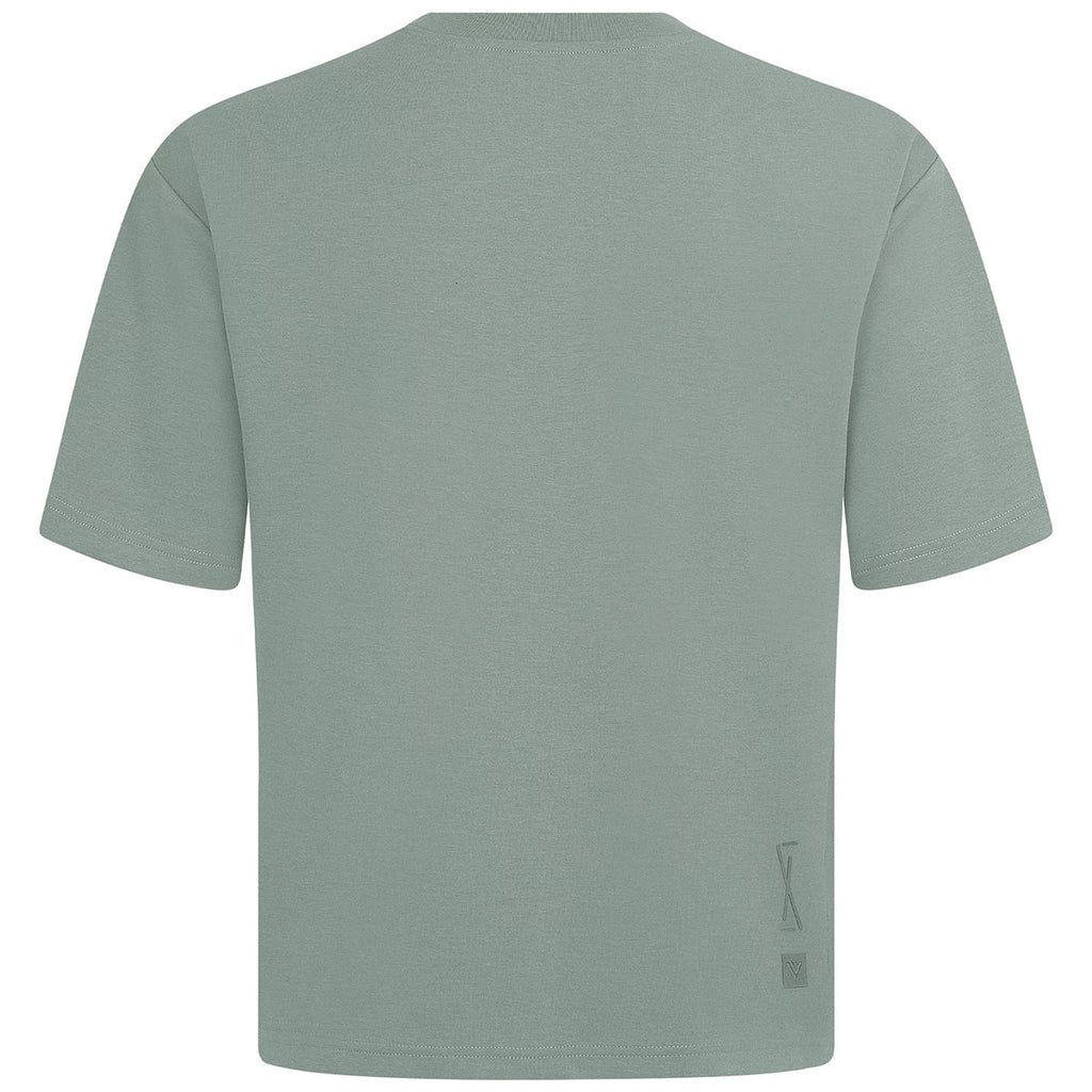 Levelwear Unisex Iceberg Green Luxe Signature Knit Top