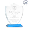 St. Regis Sky Blue Scudo Shield Award 7.25