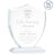 St. Regis White Scudo Shield Award 8.125