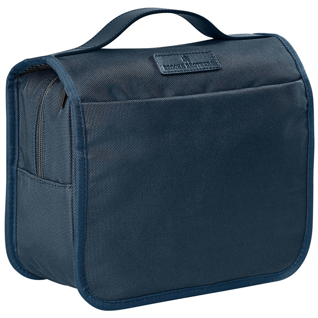 Brooks Brothers Navy Blazer Oxford Small Travel Bag