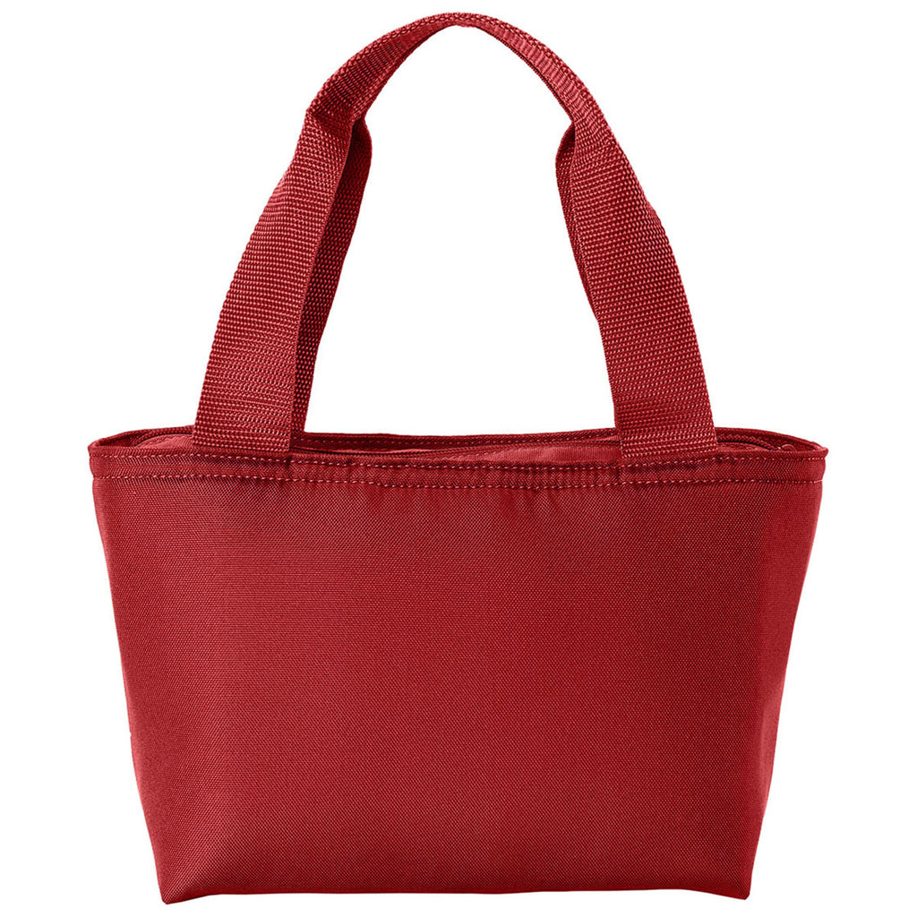 Port Authority Rich Red Insulated Lunch Tote