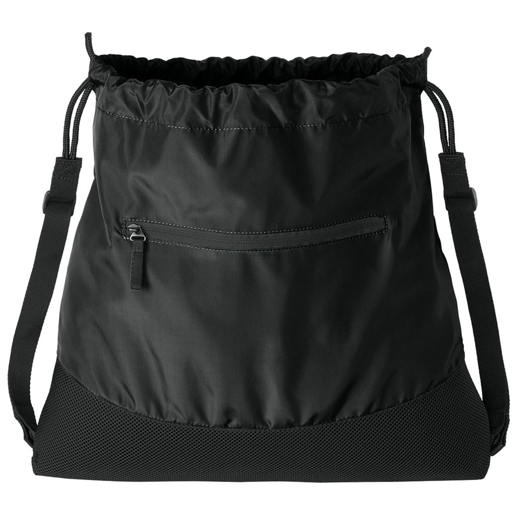 Port Authority Deep Black Agility Mesh Pocket Cinch