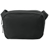 Port Authority Deep Black Matte Dual-Compartment Crossbody