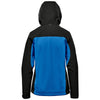 Stormtech Women's Azure Blue/Black Cascades Softshell Hoody