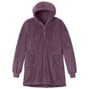 Port Authority Deep Purple Mist Plush Poncho