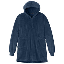 Port Authority River Blue Navy Plush Poncho