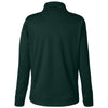 Core 365 Women's Forest/Carbon Market Snag Protect Mesh Colorblock Quarter-Zip Pullover