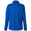 Core 365 Women's True Royal/Carbon Market Snag Protect Mesh Colorblock Quarter-Zip Pullover