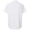 Core 365 Women's White UltraUVP Shoreline Short Sleeve Staff Shirt