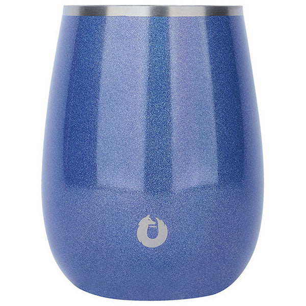 Snowfox Blue 12 oz. Vacuum Insulated Grand Pinot Wine Glass